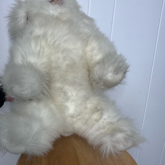 TY Classic 1989 Max White Fluffy Dog Maltese Stuffed Animal Plush - Picture 6 of 10